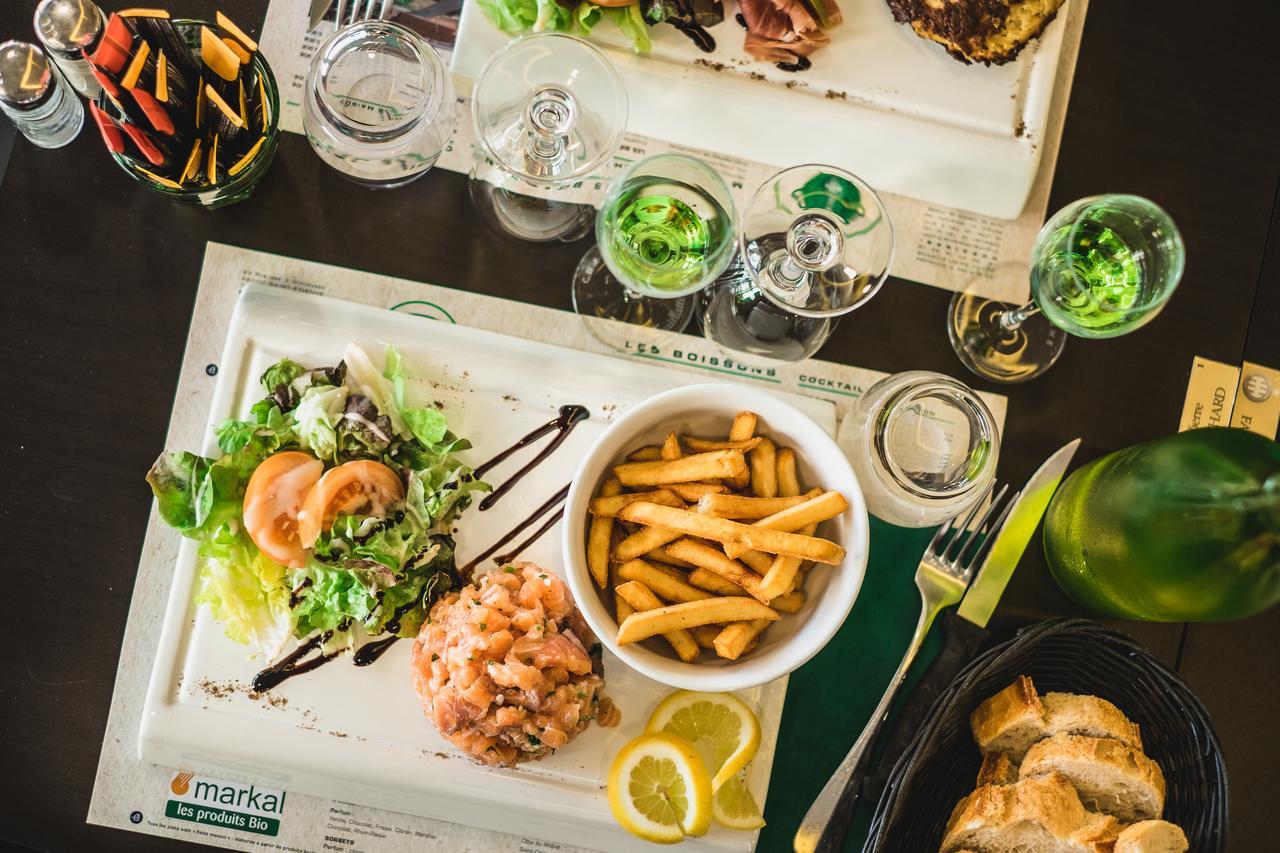 Hotel Bar Restaurant Le Chaudron Vert Сент-Этьен Экстерьер фото